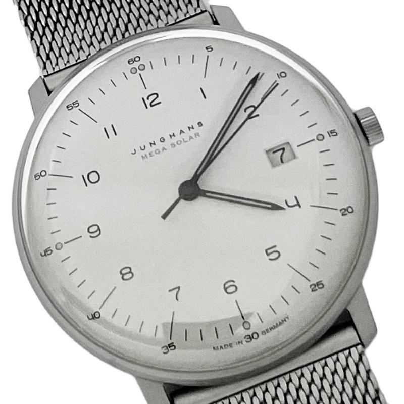 フォーム JUNGHANS ユンハンス 新品 腕時計 059/2023.46 マックスビル