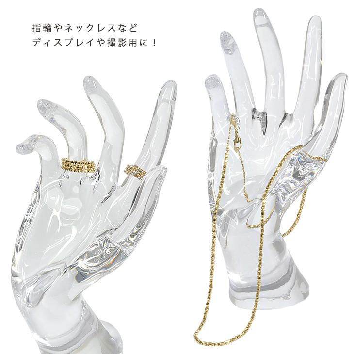 ディスプレイ アクリルハンド 1979 アクセサリースタンド ネックレス