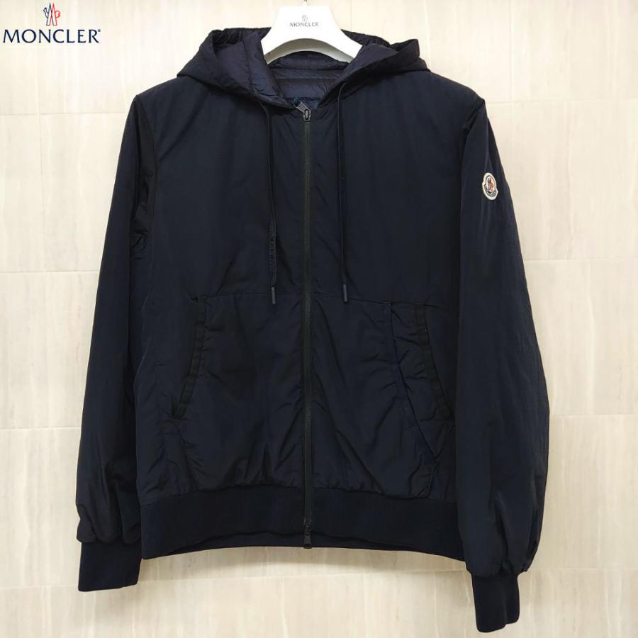 MONCLER モンクレール 1A574 742 2（L） ネイビー MONDRONE GIUBBOTTO ダウン ジャケット ライトダウン メンズ 並行輸入品(42075円)