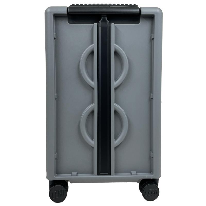 LEGO レゴ  スーツケース 新品・アウトレット  20290-0199 グレー Brick 2x3 Trolley Expandable 小型 軽量 33L  並行輸入品 |  | 02