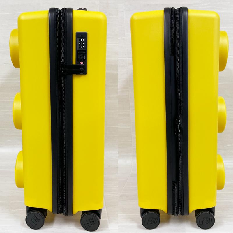 LEGO レゴ  スーツケース アウトレット  20290-0024 イエロー Brick 2x3 Trolley Expandable 小型 軽量 33L  並行輸入品 |  | 02