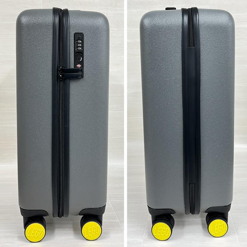 アウトレット！LEGO レゴ  スーツケース 新品 20152-1962 グレー/イエローブロック Brick2×2 Urban Trolley 小型 軽量 40L  並行輸入品 |  | 03