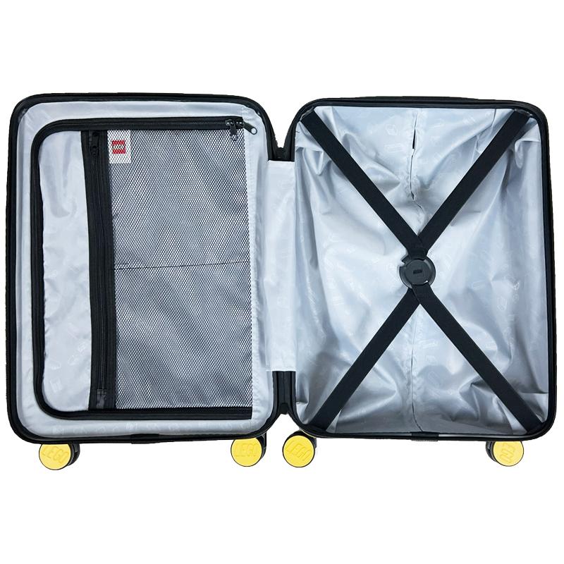 アウトレット！LEGO レゴ  スーツケース 新品 20152-1962 グレー/イエローブロック Brick2×2 Urban Trolley 小型 軽量 40L  並行輸入品 |  | 05