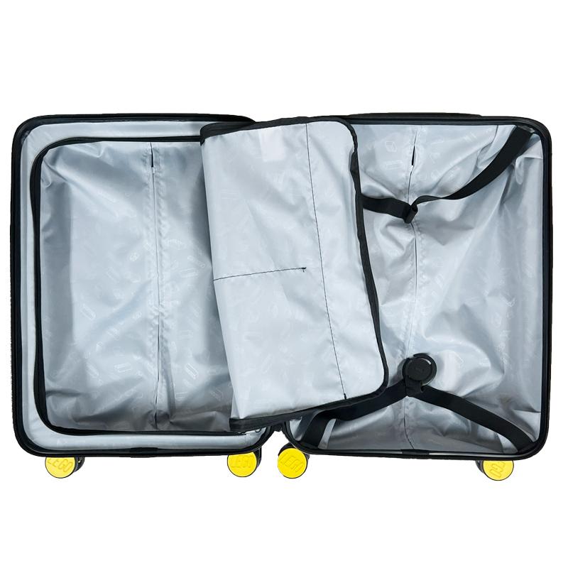 アウトレット！LEGO レゴ  スーツケース 新品 20152-1962 グレー/イエローブロック Brick2×2 Urban Trolley 小型 軽量 40L  並行輸入品 |  | 06