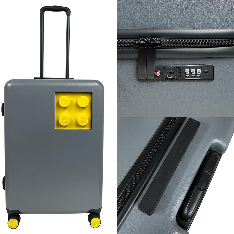 アウトレット！LEGO レゴ  スーツケース 新品 20153-1963 ブラック / レッド ブロック キャラクター Urban Trolley 軽量 40L  並行輸入品 |  | 03