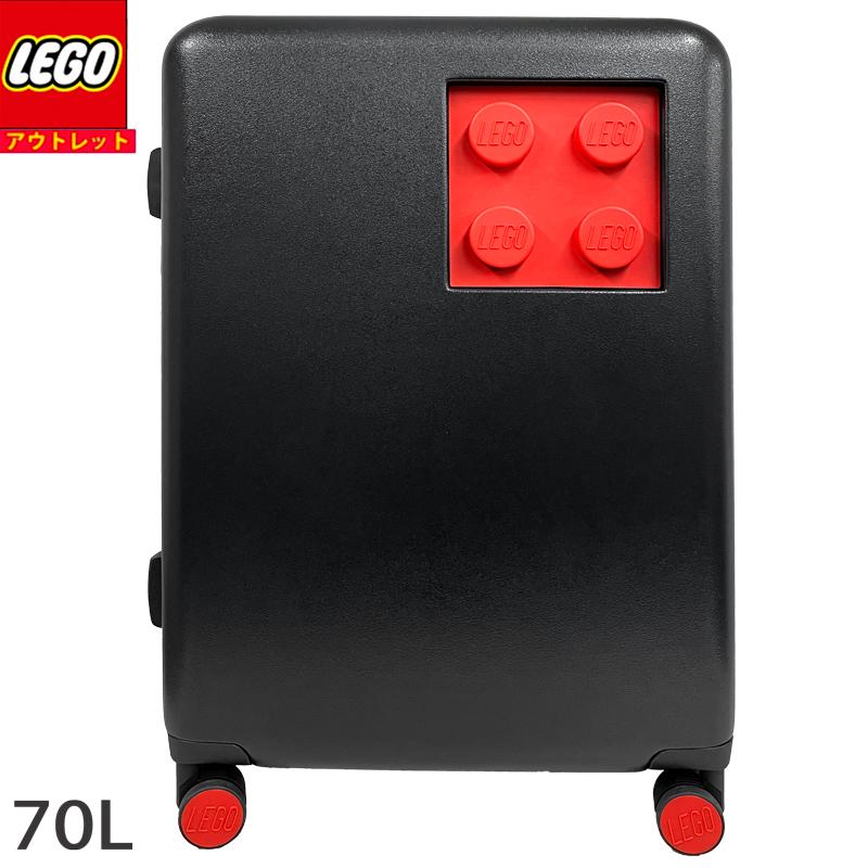 【6/10迄セール！】LEGO レゴ スーツケース アウトレット 20153-1963 レッド ブロック キャラクター Urban Trolley 軽量 70L 並行輸入品 | 