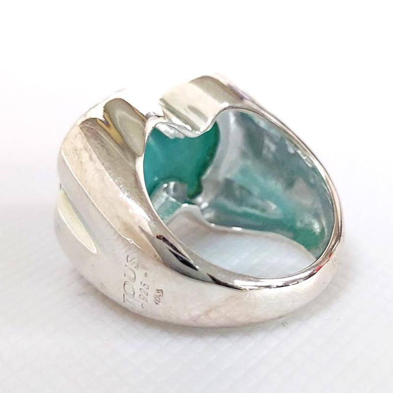 TOUS トウス 新品・アウトレット SV925 アマゾナイト リング GEMSTONES 14号 くま 指輪 615435531 並行輸入品 | TOUS | 02