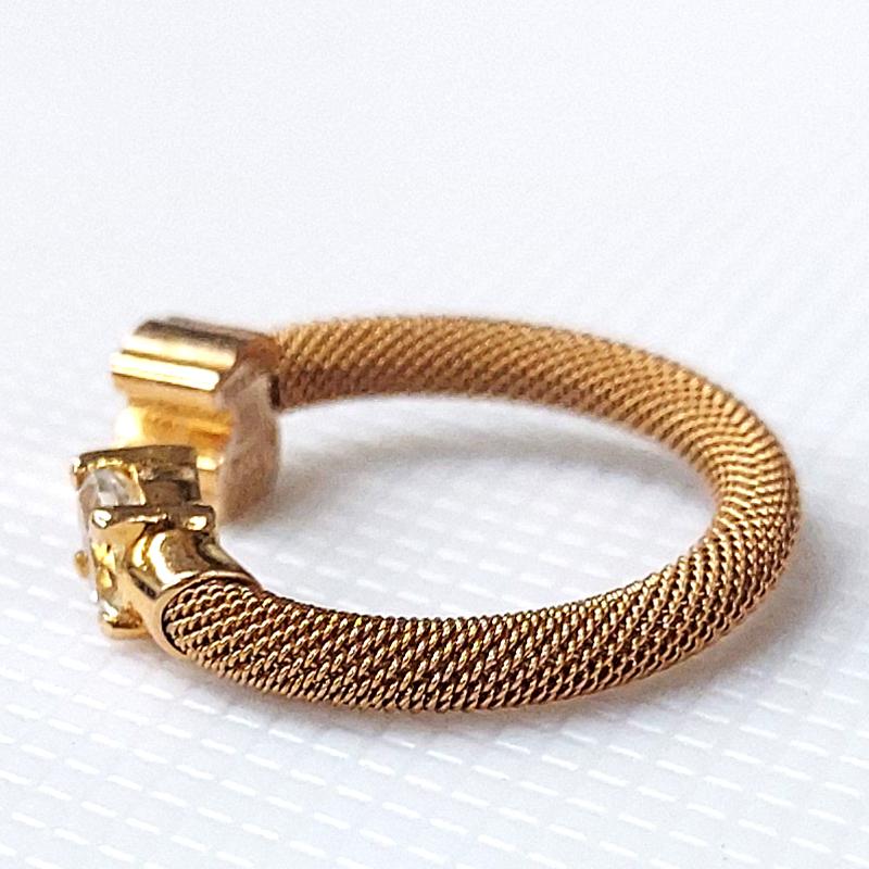 TOUS トウス 新品・アウトレット リング EKLATくま 712375510 トパーズ13号 ピンクゴールドコーティング SV925くま 指輪 送料無料 | TOUS | 03