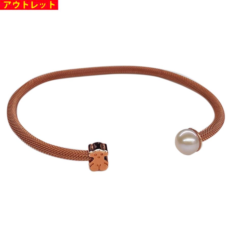 TOUS（トウス） アウトレット！TOUS メッシュバングル くま シルバー