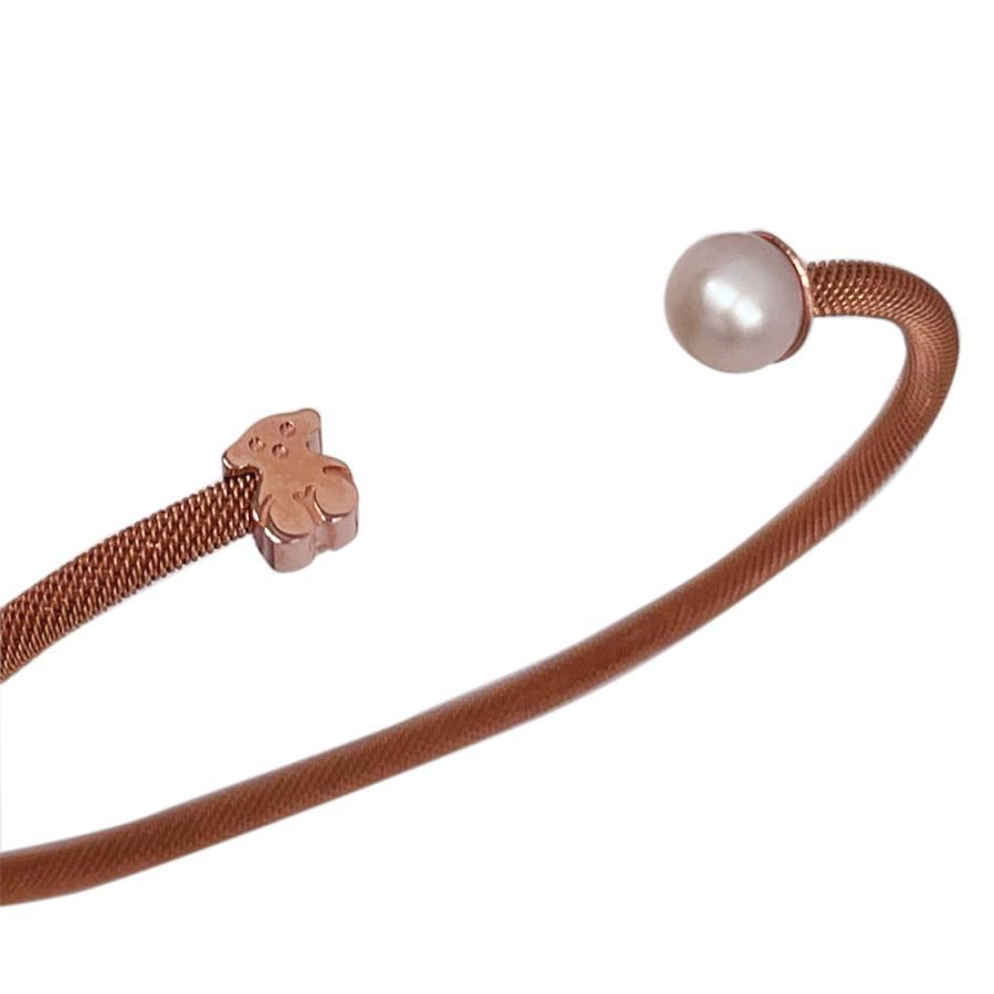 TOUS（トウス） アウトレット！TOUS メッシュバングル くま シルバー
