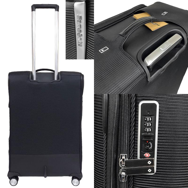 【大容量】SAMSONITE キャリーケース 80L ブラック Samsonite アウトレット！ サムソナイト 80L(90L) ブリクター