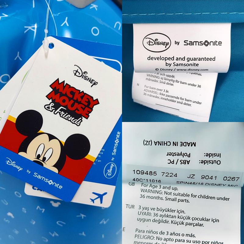 アウトレット！ サムソナイト アルティメット2.0 ミッキー ディズニー スピナー46/16 キャリーケース トラベルバッグ キッズ 送料無料 | Samsonite | 04