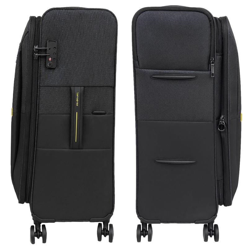 アウトレット！ サムソナイト 81L ストラリウム STRARIUM スピナー69/25 ブラック ソフトケース キャリーケース スーツケース 送料無料 | Samsonite | 02