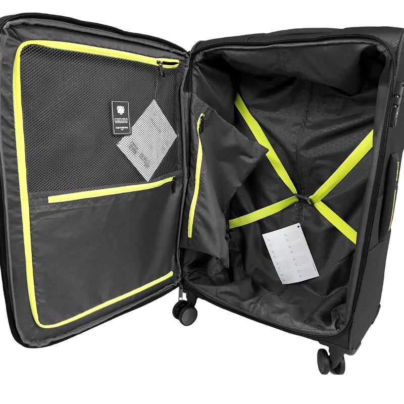 アウトレット！ サムソナイト 81L ストラリウム STRARIUM スピナー69/25 ブラック ソフトケース キャリーケース スーツケース 送料無料 | Samsonite | 05