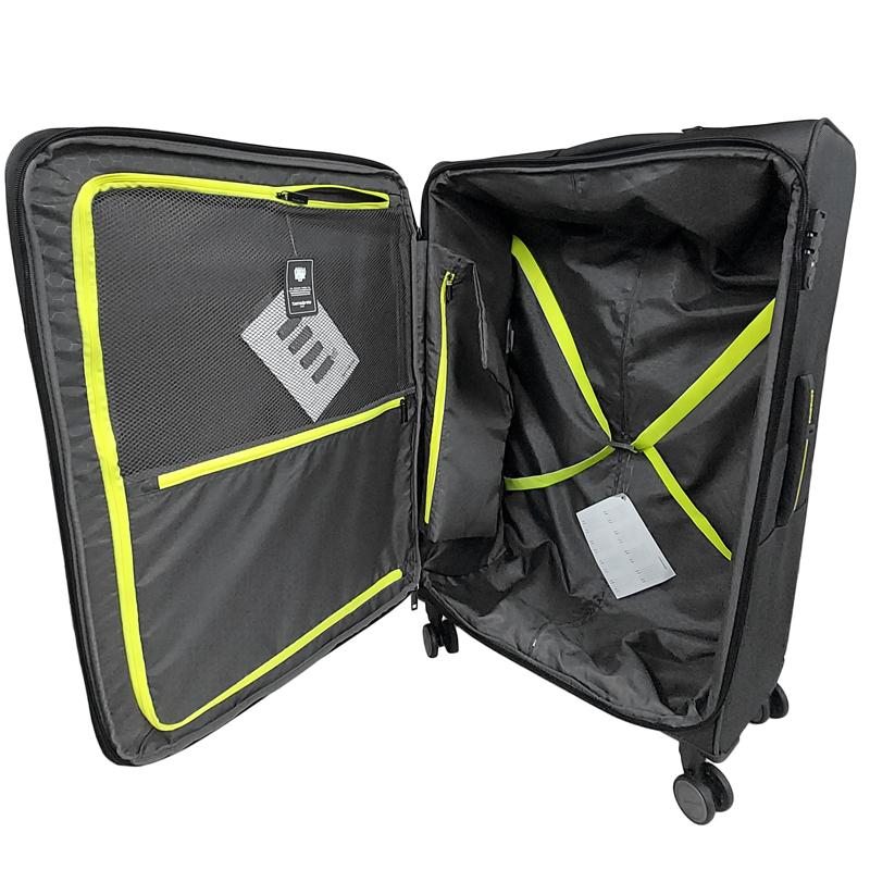 アウトレット！ サムソナイト 105L ストラリウム STRARIUM スピナー76/28 ブラック ソフトケース キャリーケース スーツケース 送料無料 | Samsonite | 04