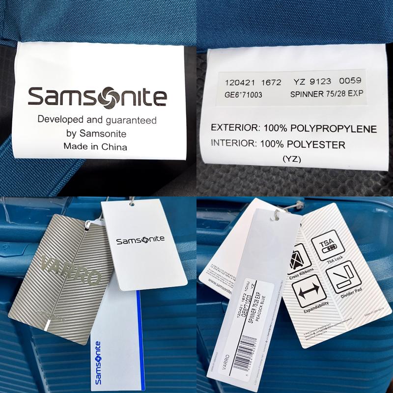 Samsonite アウトレット! サムソナイト 94L VARRO ヴァロ Samsonite アウトレット! サムソナイト 94L VARRO ヴァロ