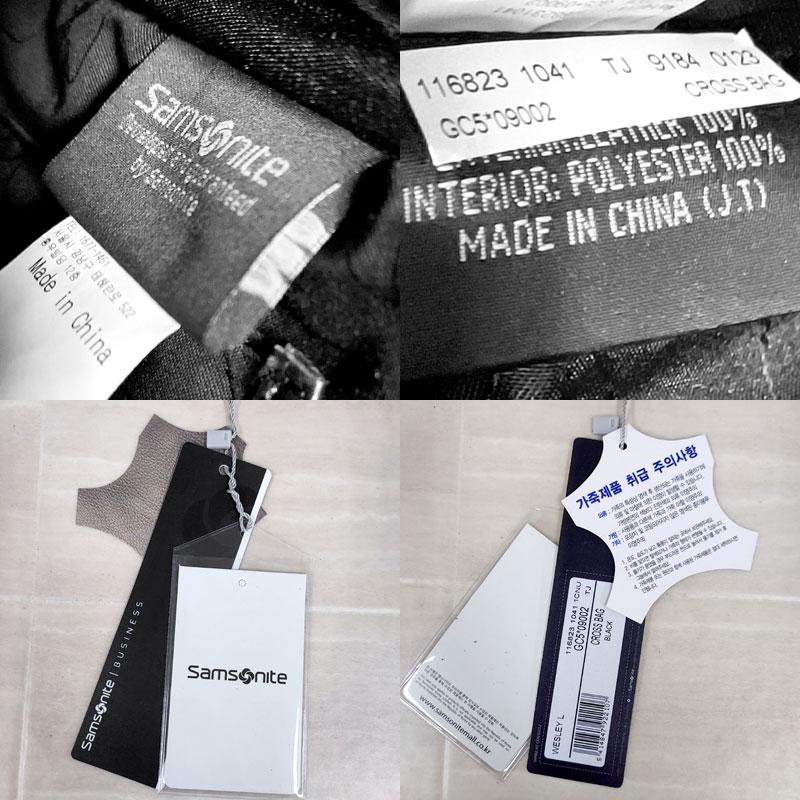 サムソナイトレッド 新品・アウトレット ショルダーバッグ WESLEY L GC5*09002 ブラック クロスバッグ  Samsonite 斜め掛け 並行輸入品 | Samsonite | 08