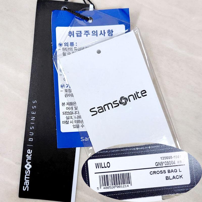 サムソナイトレッド アウトレット ショルダーバッグ WILLO GN9*09004 ブラック Samsonite 斜め掛け 並行輸入品 | Samsonite | 06
