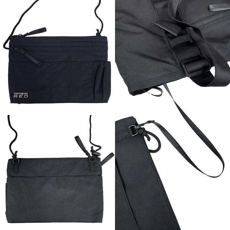 サムソナイト アウトレット トートバッグ FULTUN GU3*09002 ブラック 肩掛け サコッシュ・ポーチ付き ブランド メンズ 鞄 並行輸入品 | Samsonite RED | 05