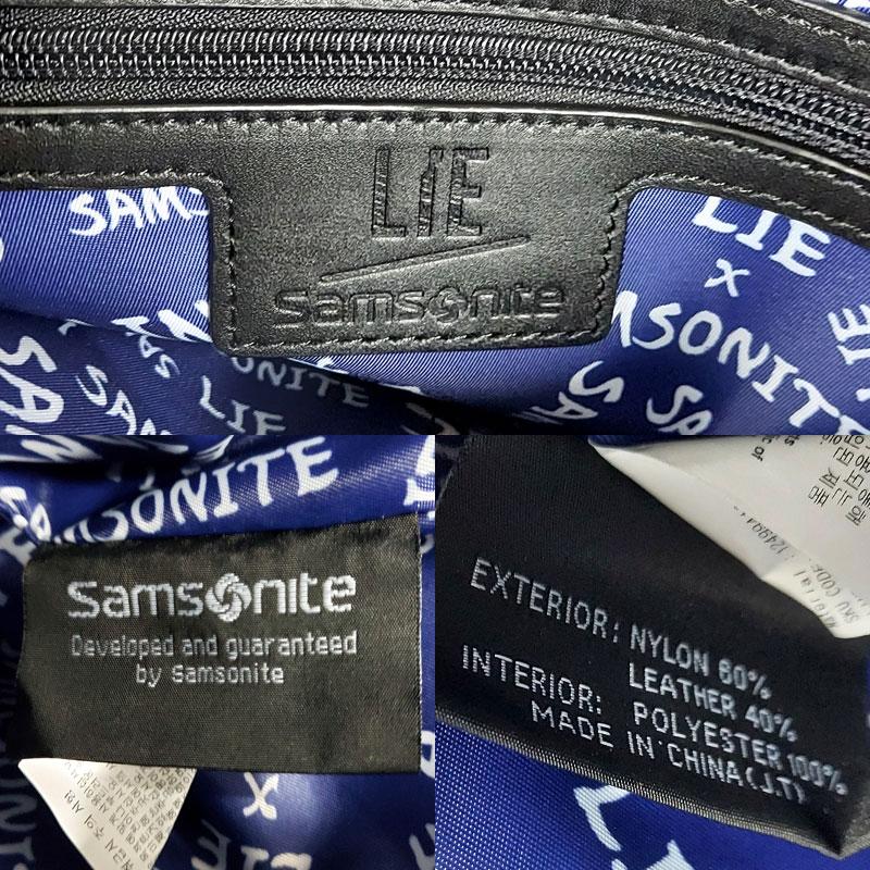 サムソナイト アウトレット トートバッグ LIE GM6*83003 ブラック・ベージュ Samsonite ビジネスバッグ ブランド メンズ 鞄 並行輸入品 | Samsonite | 05