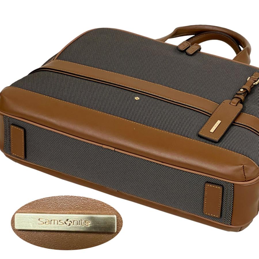 サムソナイト 新品・アウトレット ブリーフケース BENSON GJ5*03002 ブラウン ショルダー付き  Samsonite ビジネスバッグ | Samsonite | 03