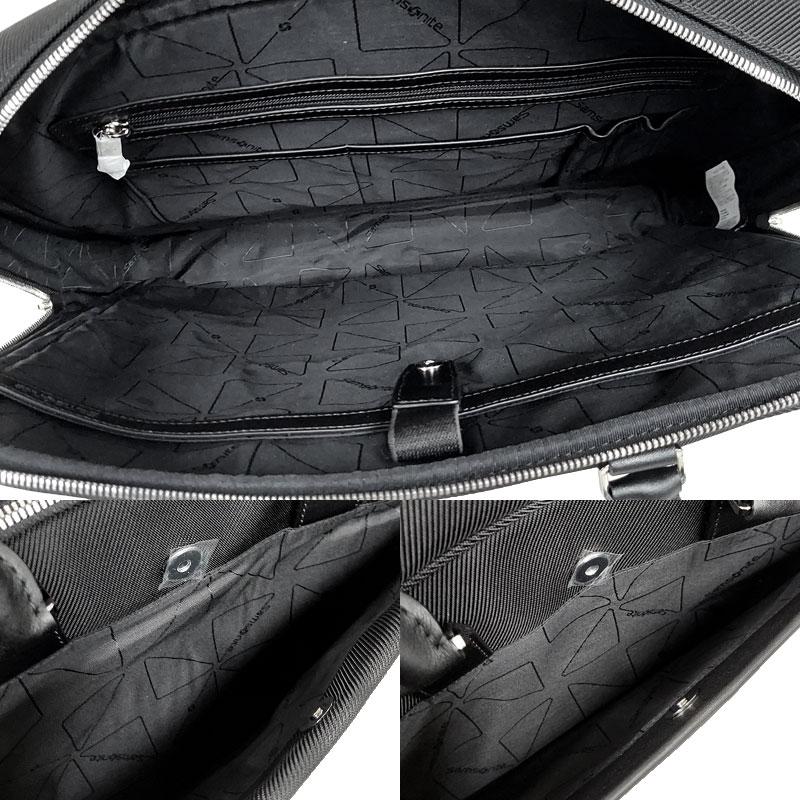 サムソナイト アウトレット ブリーフケース WILLO GN9*09002 ブラック レザー ビジネスバッグ ラップトップ PCバッグ 並行輸入品 | Samsonite | 05