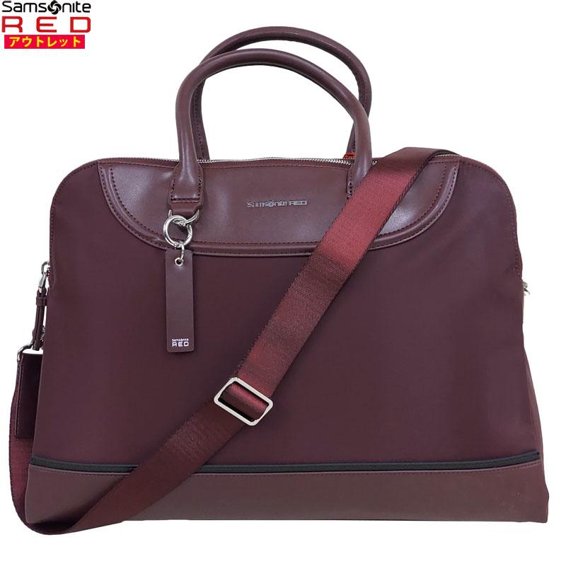 サムソナイト 新品・アウトレット ボストンバッグ バーガンディエルテアン 旅行バッグ ウィークエンダーバッグ ショルダー付き 並行輸入品 | Samsonite