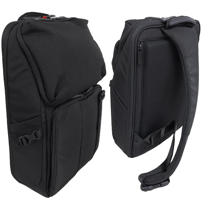 サムソナイトレッド 新品・アウトレット ワンショルダー バックパック ACTAEON GG1*09002 ブラック ボディバッグ A4 並行輸入品 | Samsonite RED | 02