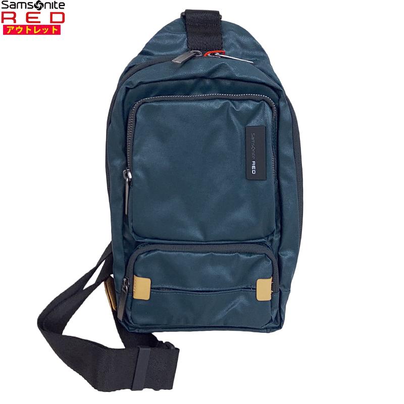 アウトレット！ サムソナイト レッド スリング ALVION GS4*64006 ターコイズ ワンショルダー 斜め掛け ボディバッグ 並行輸入品 | Samsonite RED