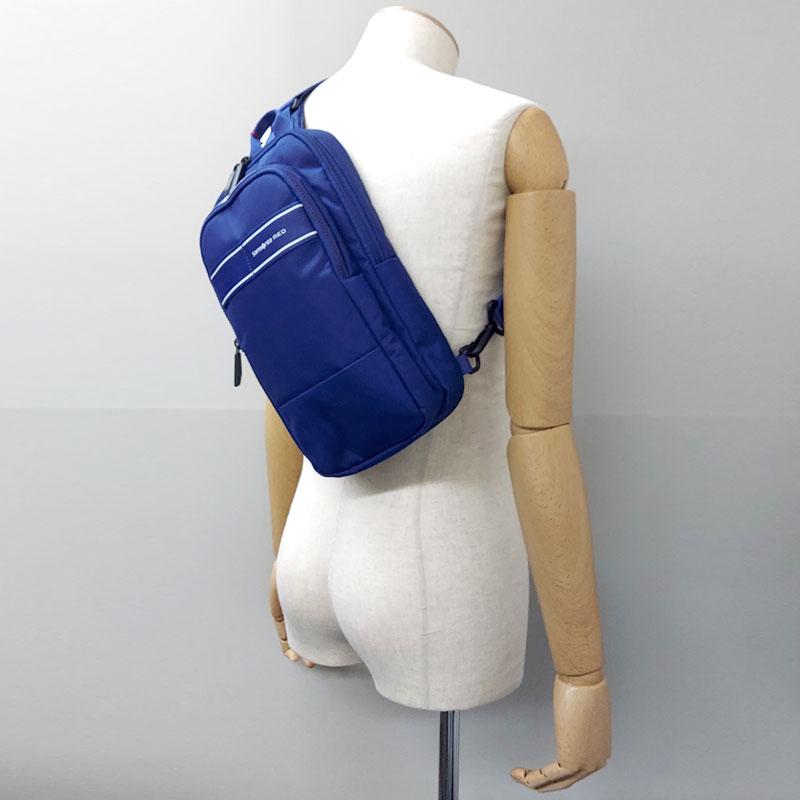 アウトレット！ サムソナイト レッド ワンショルダー CROTEL GH0*01002 ブルー ボディバッグ  スリングバッグ 並行輸入品 | Samsonite RED | 06