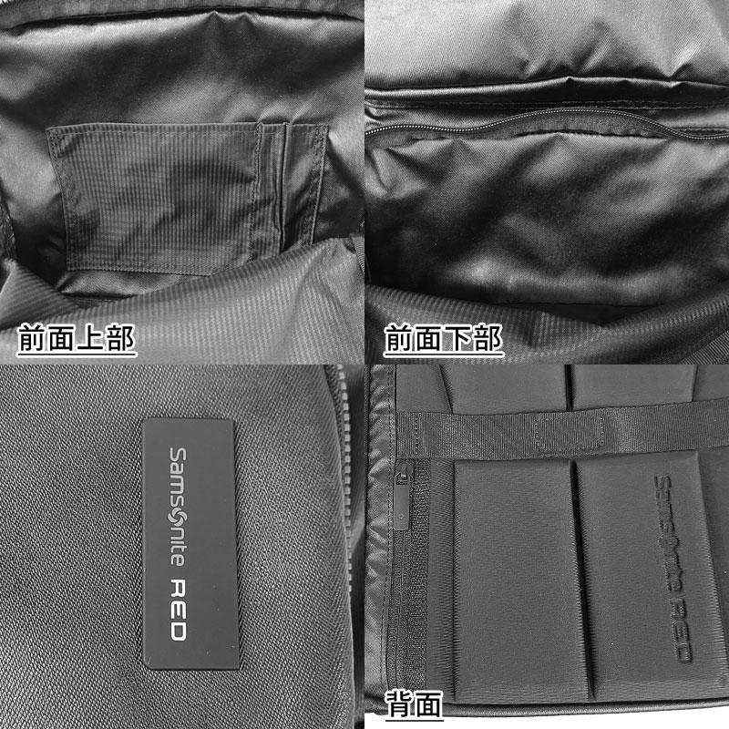 サムソナイトレッド 新品・アウトレット ロールアップ バックパック ALVION GS4*09001 ブラック Samsonite RED リュック 並行輸入品 | Samsonite RED | 06