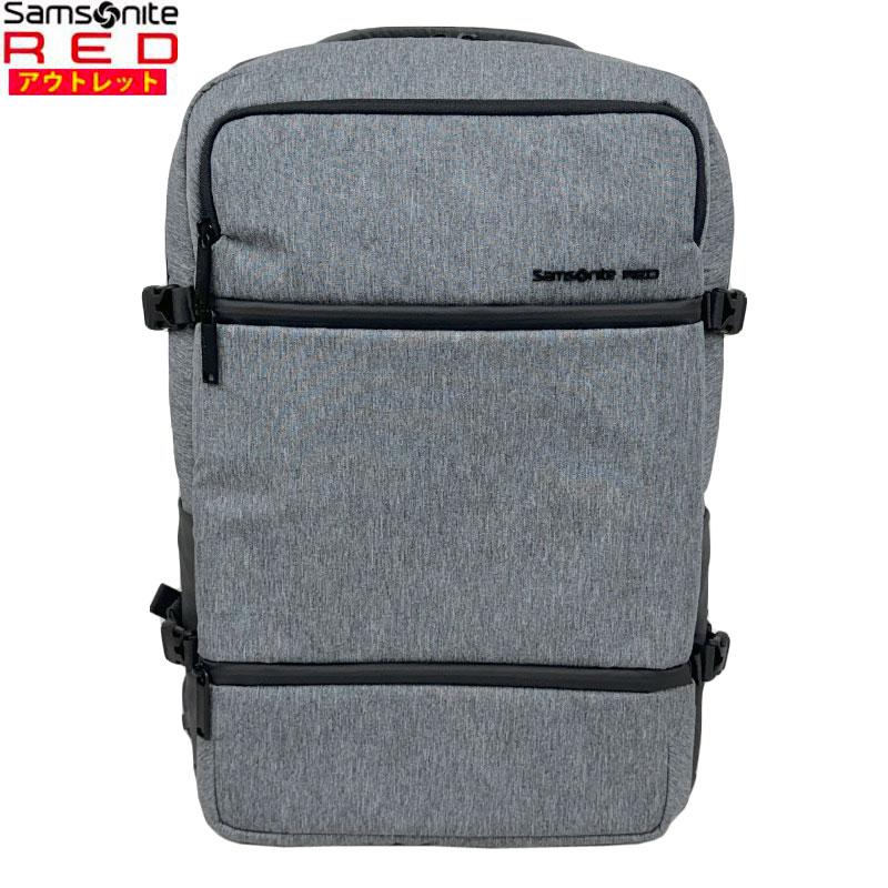 サムソナイト 新品・アウトレット ビジネスリュック CARITANI DQ4*58001 グレーメランジ Samsonite RED リュック 並行輸入品 | Samsonite