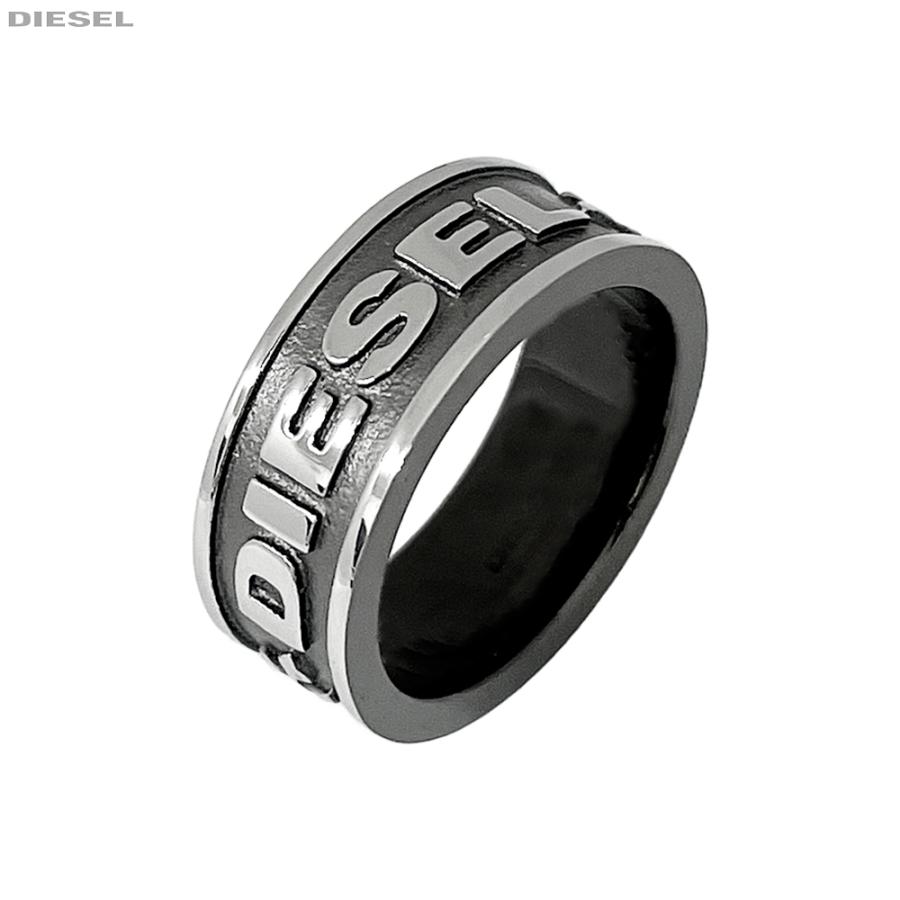 DIESEL ディーゼル ・新品 指輪 リング ロゴ DX1108060 STEEL 8 16号