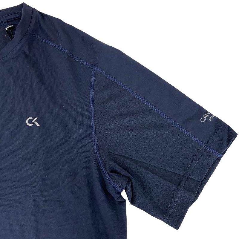 カルバンクライン  新品・アウトレット  半袖 Tシャツ Lサイズ 4MS8K145 484 DARK BLUE ネイビー メンズ クリックポストで送料無料｜smart2003｜03