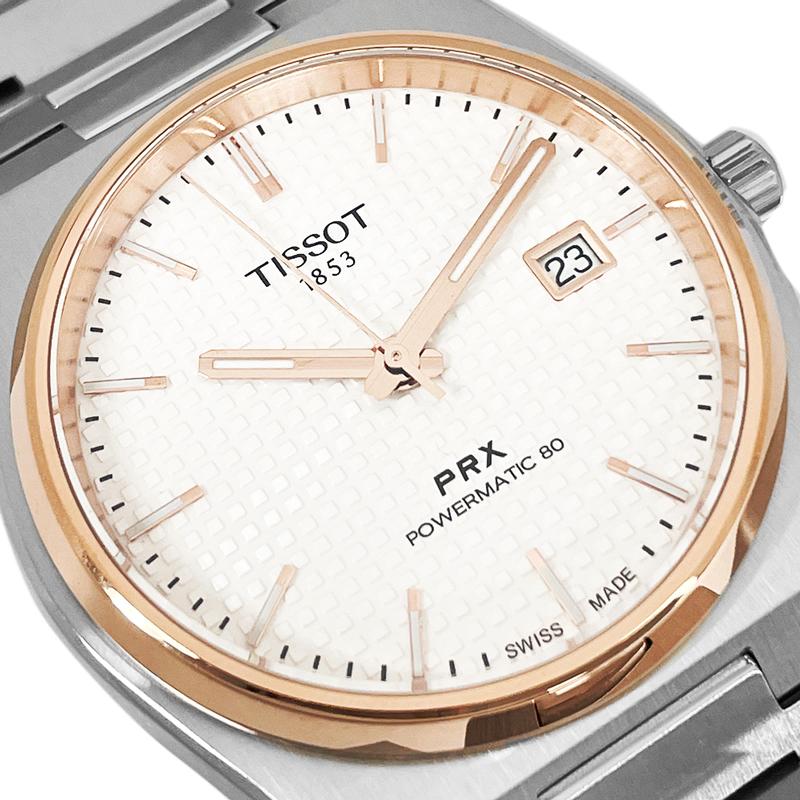 TISSOT ティソ 腕時計 新品 T137.407.21.031.00 PRX ピーアールエックス オートマティック シルバー 自動巻 メンズ | TISSOT | 01