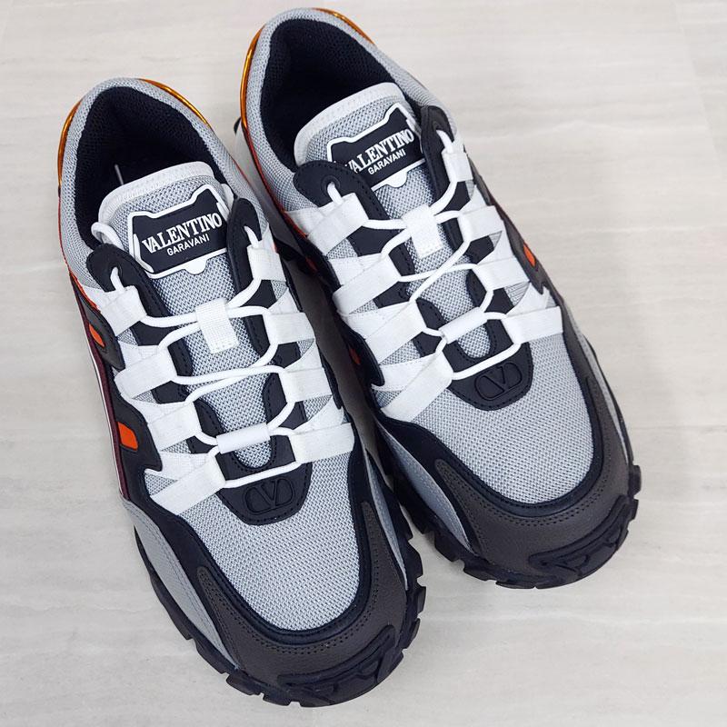 新品・アウトレット！ VALENTINO ヴァレンティノ スニーカー メンズ TY2S0C20 DRZ 17Z 42 27cm パステルグレー レザー 並行輸入品 | VALENTINO | 04