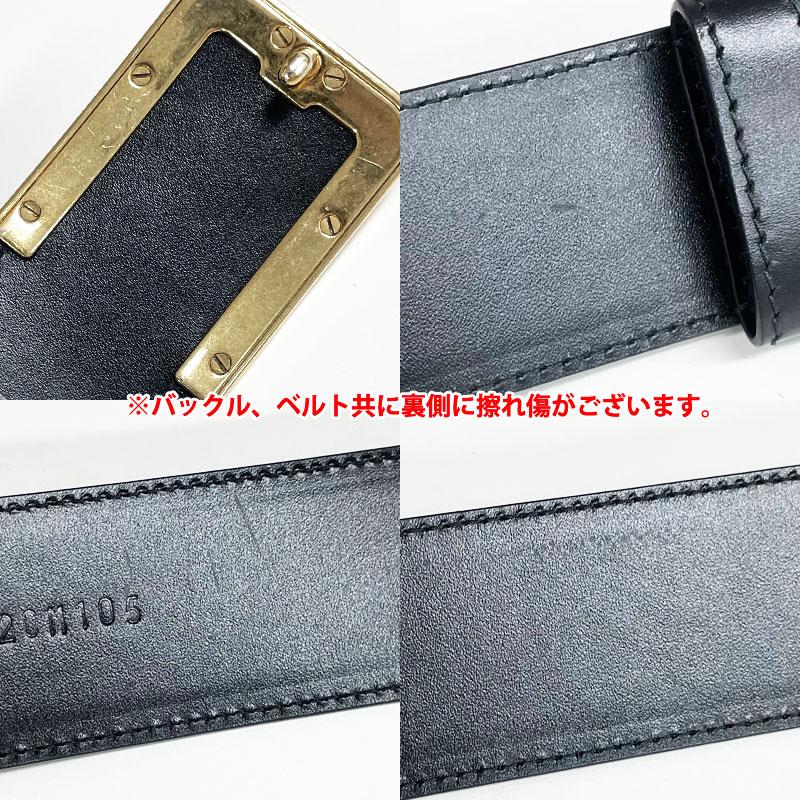 PRADA プラダ 新品・アウトレット ピンバックル レザーベルト ウエストベルト 2CM105 サフィアーノ 85cm 40mm幅 ブラック 送料無料｜smart2003｜06