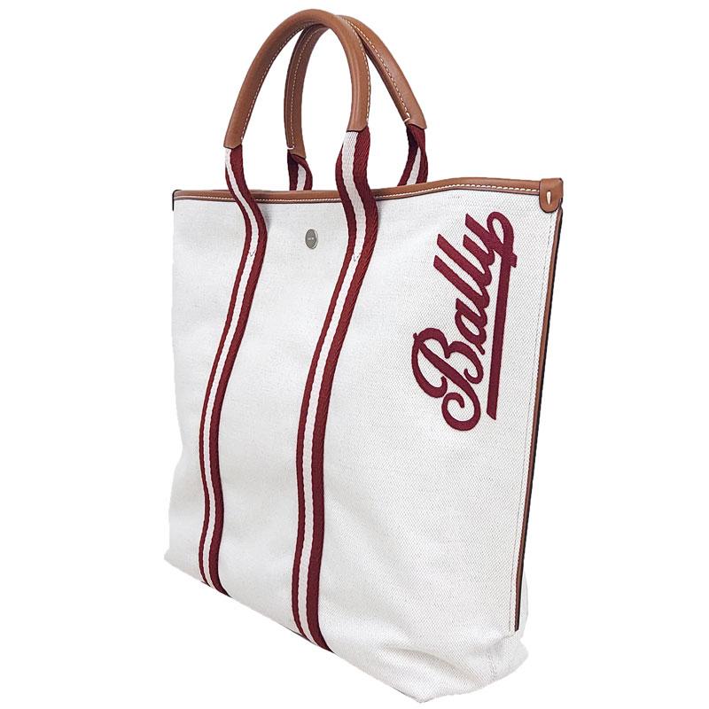 アウトレット！ BALLY バリー CANVAS TOTE MD.TSP トートバッグ ナチュラル キャンバス メンズ  鞄 並行輸入品｜smart2003｜03