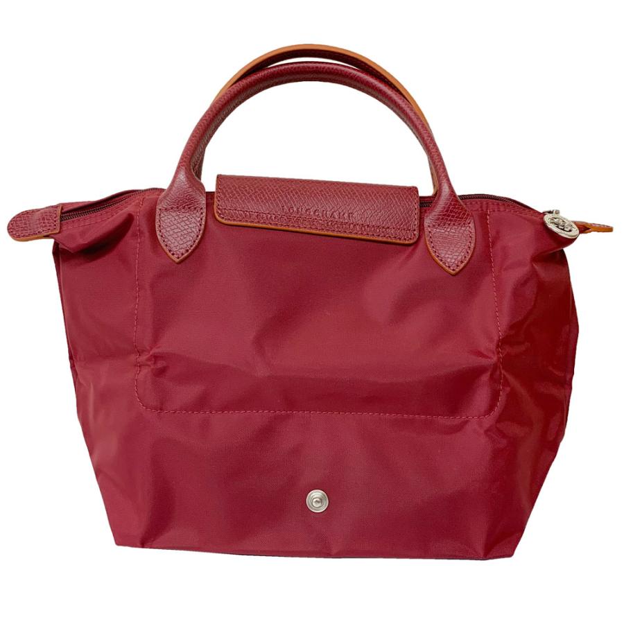 アウトレット！ LONGCHAMP ロンシャン ル プリアージュ クラブ S 1621 619 209 レッド トップハンドルバッグ  ナイロン 並行輸入品｜smart2003｜02