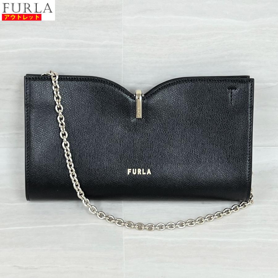 アウトレット！ FURLA フルラ 新品 ショルダーバッグ RIBBON S クロス