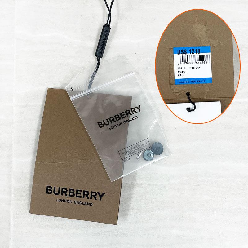 BURBERRY バーバリー 新品・アウトレット 8024587 A7451 UK6/38 タツノオトシゴ/シーホース モノグラム シルク シャツ ブルー｜smart2003｜06