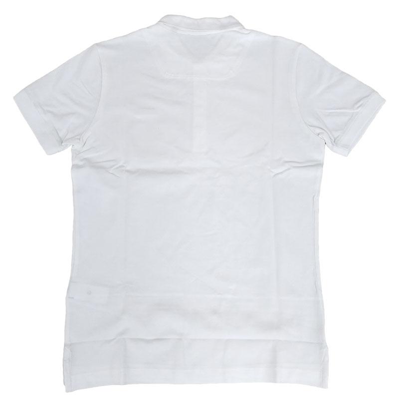 DIESEL ディーゼル 新品 半袖 ポロシャツ 00SQFQ R0MZX 100 サイズ S 白 ホワイト 並行輸入品 クリックポストで送料無料｜smart2003｜02