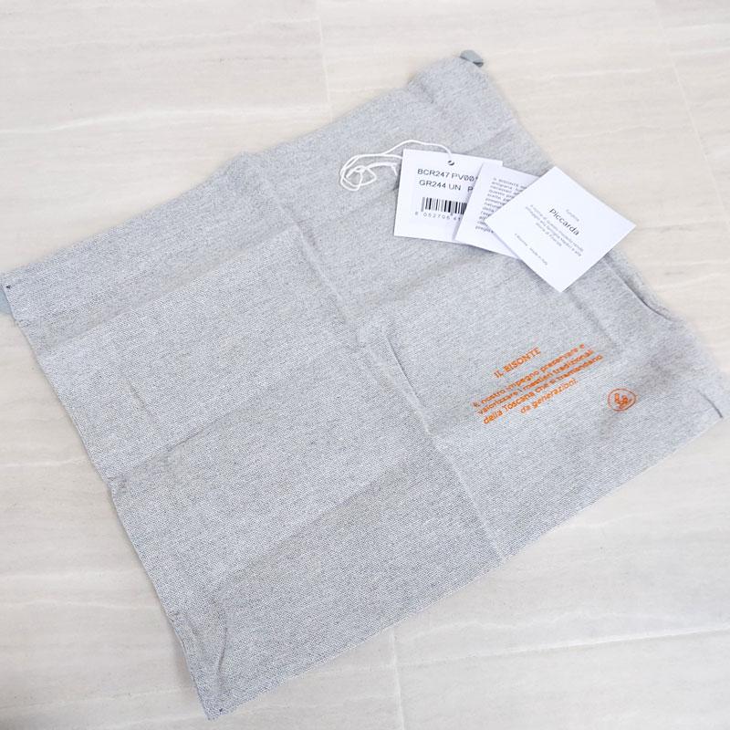 IL BISONTE イルビゾンテ 新品 BCR247 PV0011 ブラック BK265 ポシェット レザー 斜め掛け バッグ 鞄 イタリア製 並行輸入品 | IL BISONTE | 08