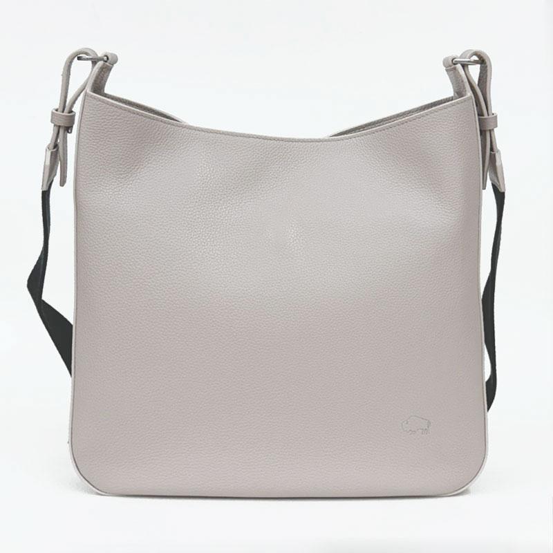 IL BISONTE イルビゾンテ 新品 アウトレット レザー ショルダーバッグ BME030 クロスボディ ピンクグレージュ イタリア製 鞄 並行輸入品 | IL BISONTE | 01