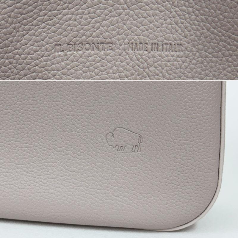 IL BISONTE イルビゾンテ 新品 アウトレット レザー ショルダーバッグ BME030 クロスボディ ピンクグレージュ イタリア製 鞄 並行輸入品 | IL BISONTE | 05