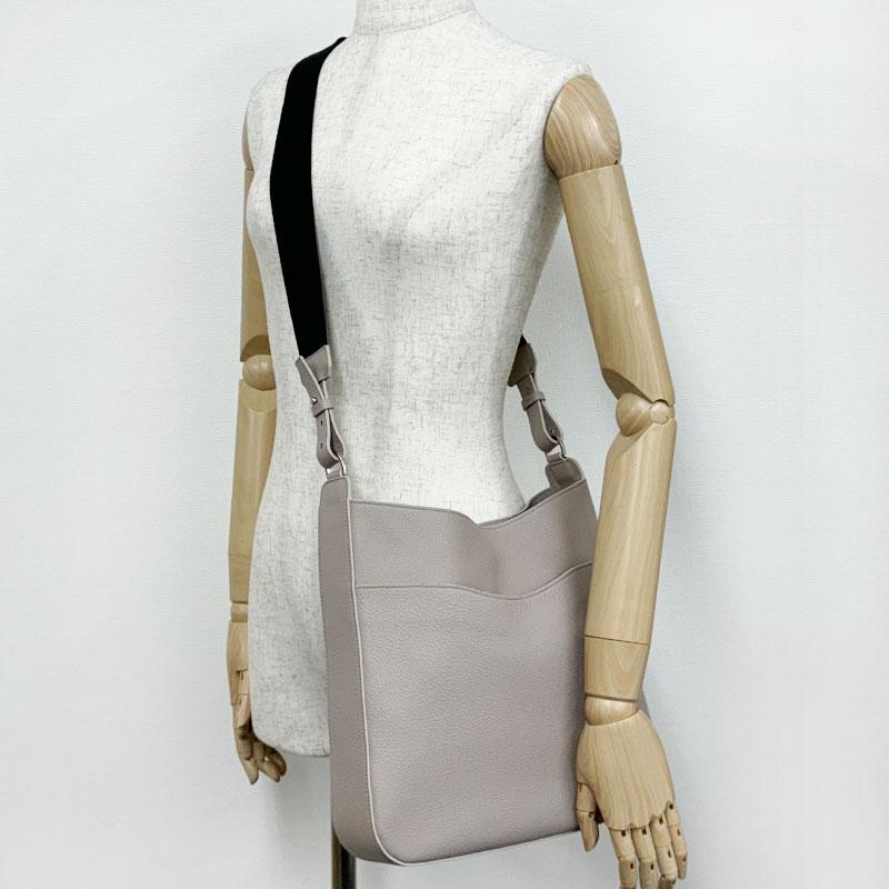 IL BISONTE イルビゾンテ 新品 アウトレット レザー ショルダーバッグ BME030 クロスボディ ピンクグレージュ イタリア製 鞄 並行輸入品 | IL BISONTE | 06