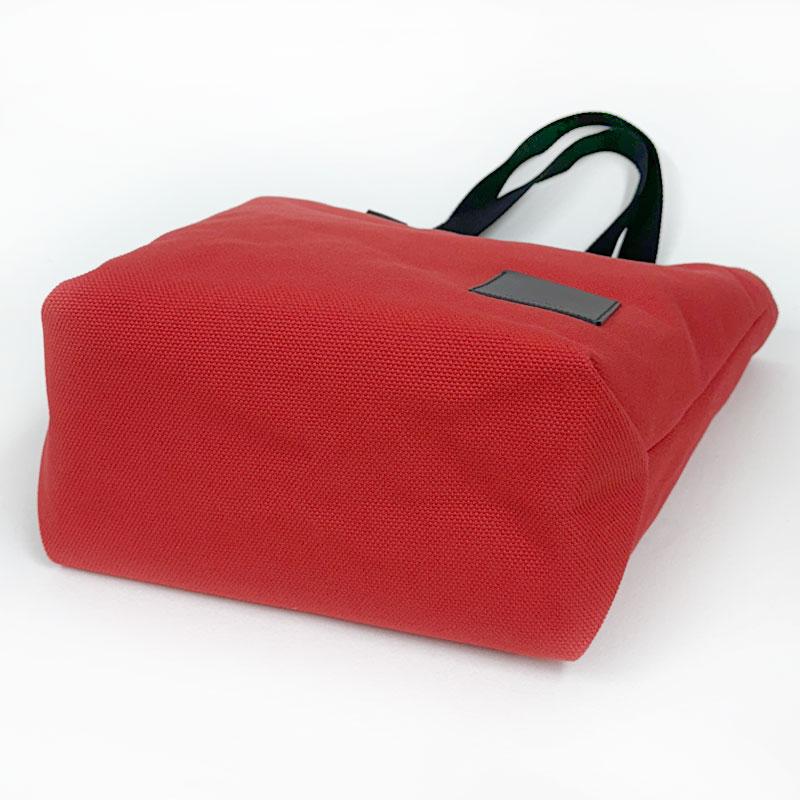 【9/15迄セール・1,100円OFF】IL BISONTE イルビゾンテ 新品 アウトレット トートバッグ BTO130 レッド キャンバス ショッピングバッグ | IL BISONTE | 02