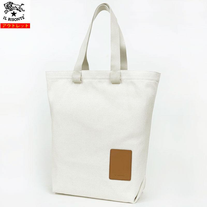 IL BISONTE イルビゾンテ 新品 アウトレット トートバッグ BTO130 ナチュラル キャンバス ショッピングバッグ 鞄 イタリア製 | IL BISONTE