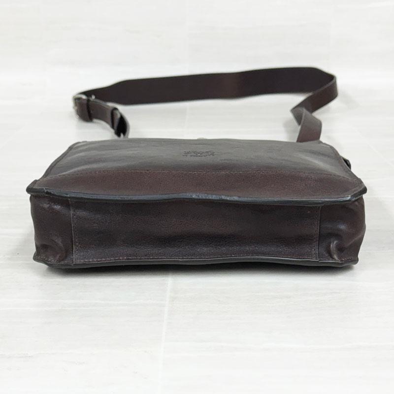 IL BISONTE イルビゾンテ 新品 アウトレット レザー ショルダーバッグ BCR285 クロスボディ ブラウン イタリア製 鞄 並行輸入品 | IL BISONTE | 02