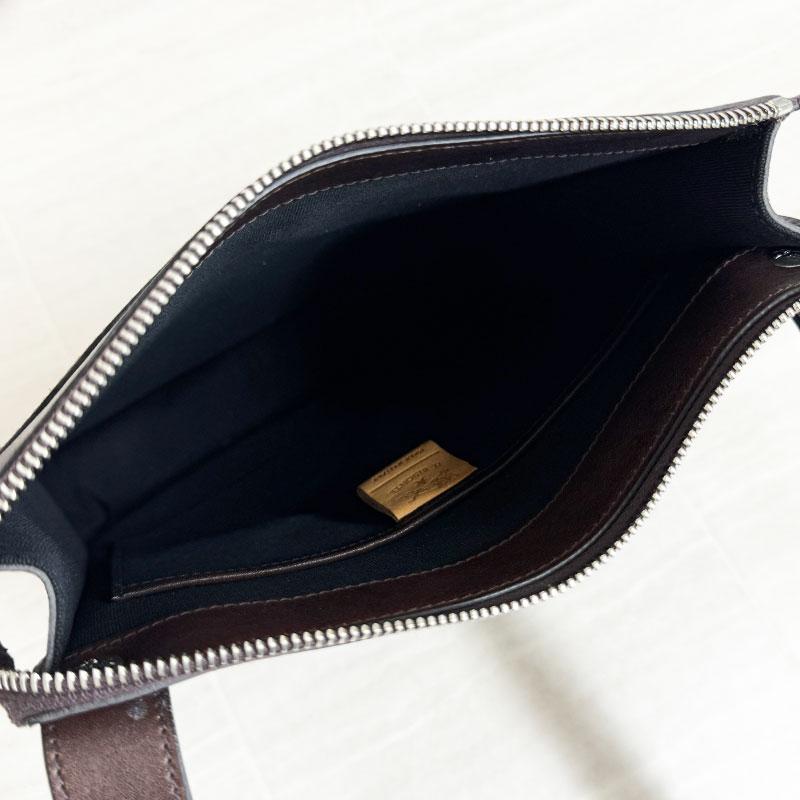 IL BISONTE イルビゾンテ 新品 アウトレット レザー ショルダーバッグ BCR285 クロスボディ ブラウン イタリア製 鞄 並行輸入品 | IL BISONTE | 03